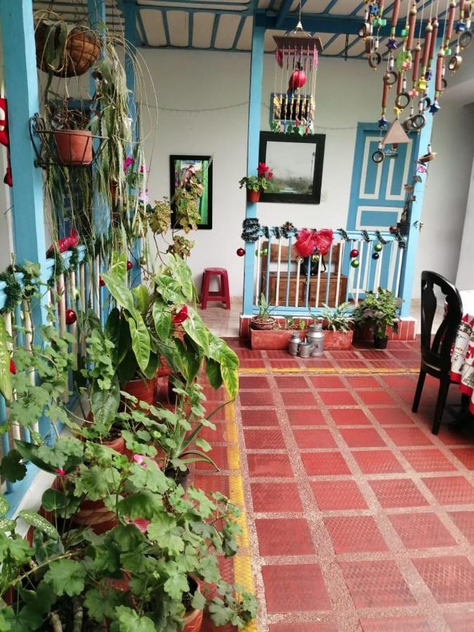 Hostal Bosque De Niebla Саленто Экстерьер фото