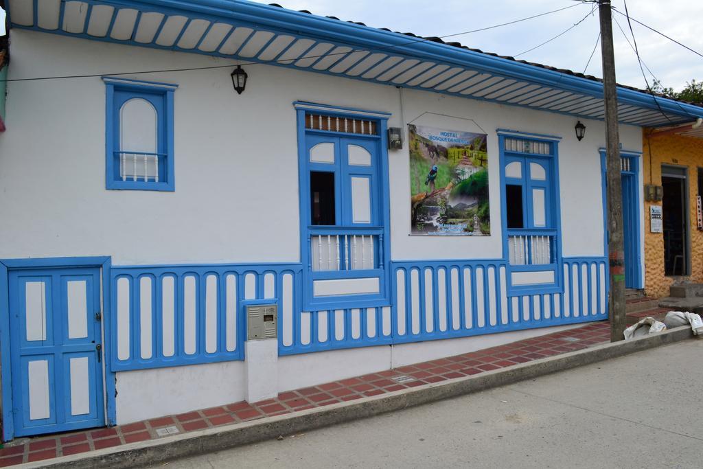 Hostal Bosque De Niebla Саленто Экстерьер фото